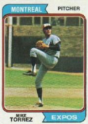 1974 Topps Baseball Cards      568     Mike Torrez